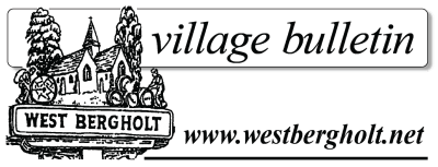 Banner of the West Bergholt Village Bulletin