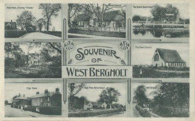 West Bergholt postcard 1910