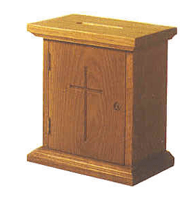 church funds collection box