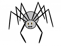Clip art spider
