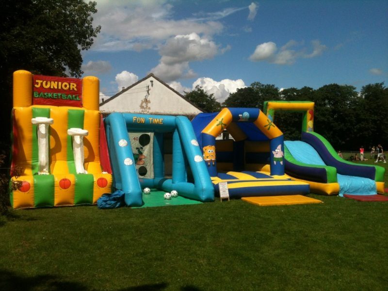 Family Inflatable Fun Day