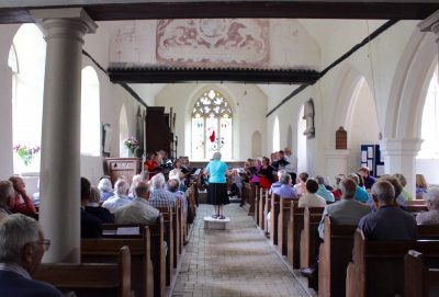 Comrie singers in Old Church