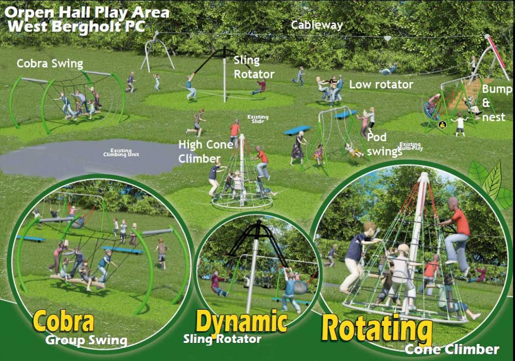 Imagination of what the new playground might look like