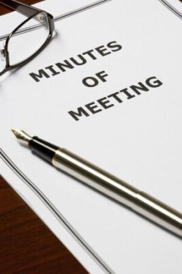 Minutes of meeting 29th August 2023