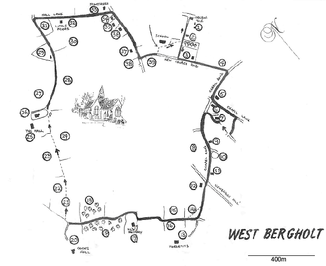 Map of History Walk #1