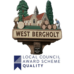 West Bergholt village sign & quality award