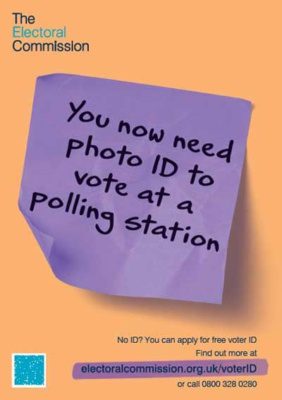 Voter ID now required to vote