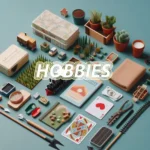 Ai-generated image to decorate the Hobbies heading